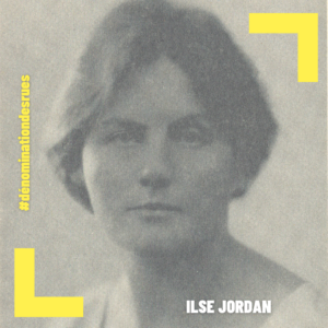 Portrait photographique d'Ilse Jordan en 1929