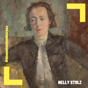 Portrait pictural de Nelly Stulz en 1910 par Hans Mathis